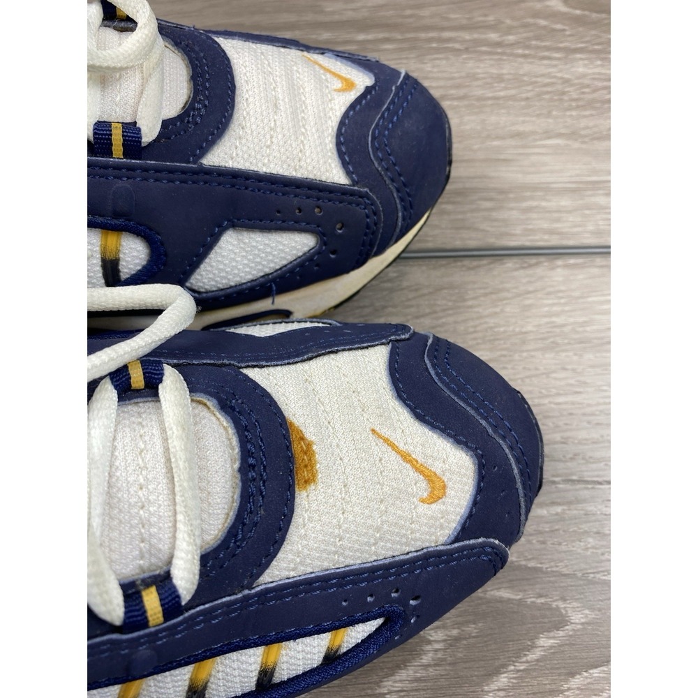Nike Air Max Men's Vtg Running Shoes Blue Yellow White 605118-181 Y2K 8.5 - Picture 10 of 11
